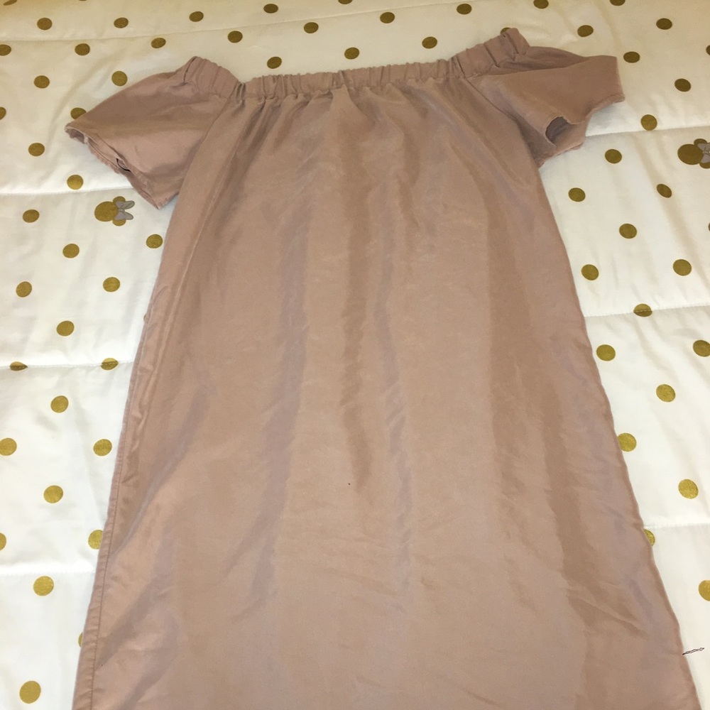 Off-the-shoulder dress